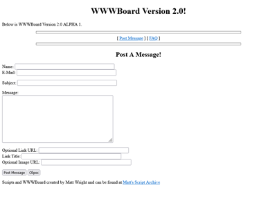 WWWBoard